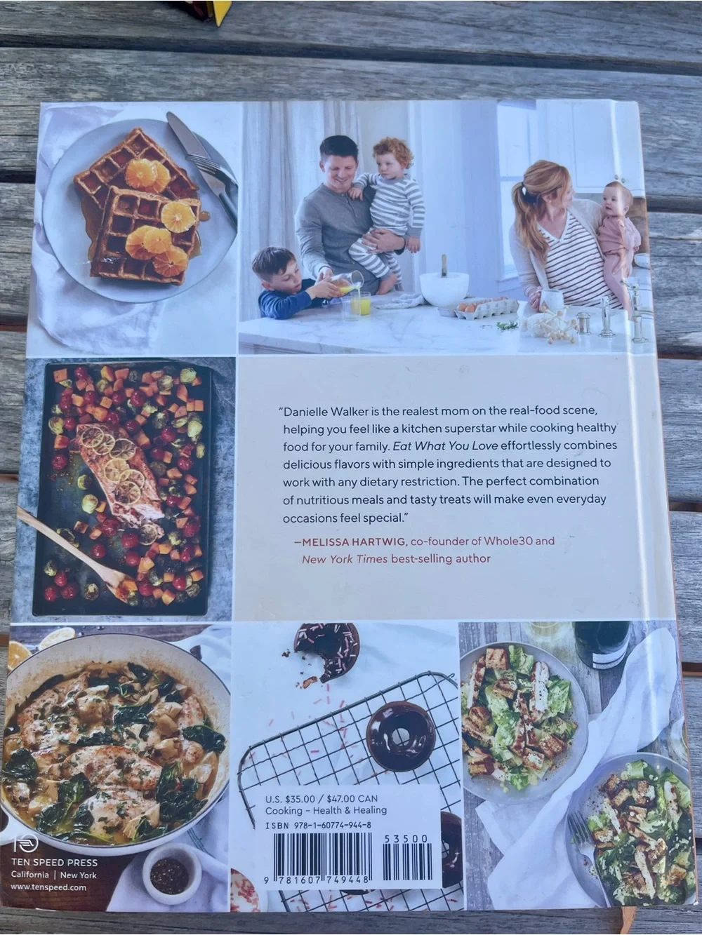 Danielle Walker’s Eat What You Love Cookbook - White Cover